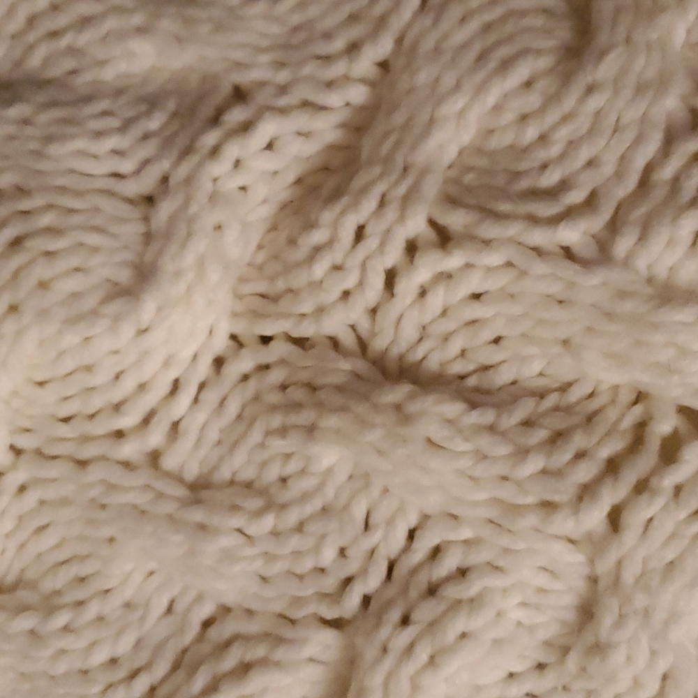 ❤️ POTTERY BARN Set of 2 Button Knit Fur Trim Pillow Covers ❤️ - Picture 12 of 15